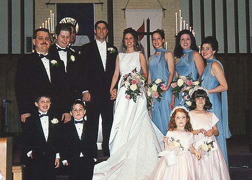 USA TX Dallas 1999MAR20 Wedding CHRISTNER Ceremony 012
